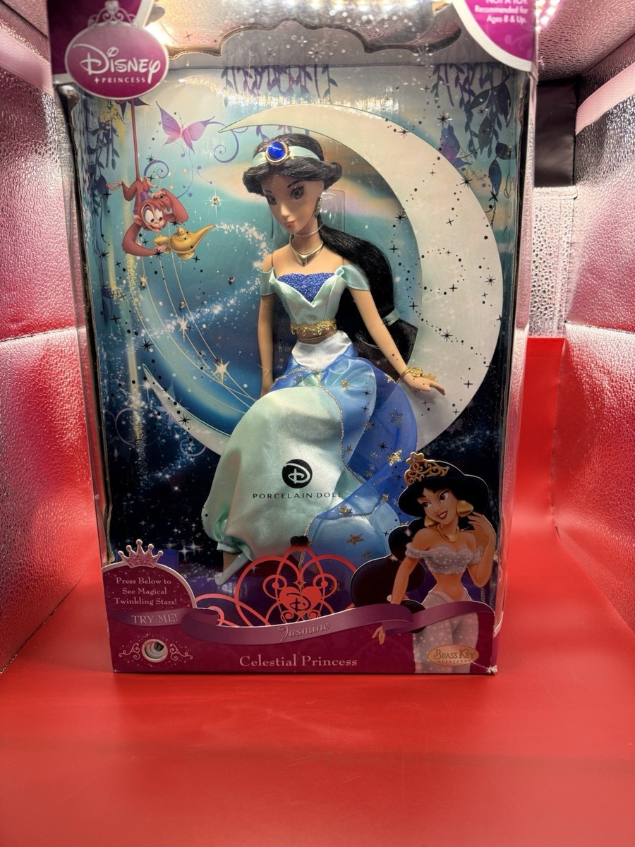 Disney Brass Key Brand NEW Jasmine Celestial Princess Porcelain