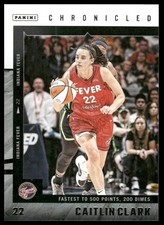 Caitlin Clark 2025 Panini Caitlin Clark Chronicled #23 Indiana Fever