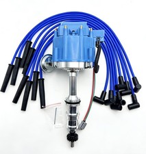 Hei Upgrade Distributor 8mm Wire Combo Fits Ford 200 250 Inline 6 Blue