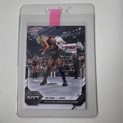 2026 WWE Topps Now #19 Sol Ruca & Zaria - Zaruco No More: Shocking Betrayal 