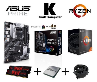 PC Bundle AMD Ryzen 5 5500 (6x4,2GHz) + ASUS PRIME B550-Plus + 32GB DDR4 3600MHz