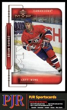 Brian Savage 1999-00 Upper Deck MVP #107 Montreal Canadiens