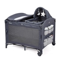 5-in-1 Pack and Play Baby Bedside Sleeper Bassinet Crib Diaper Changer