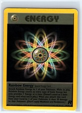 Rainbow Energy 80/82 Rare Team Rocket Pokemon Unlimited Moderately Played on eBay