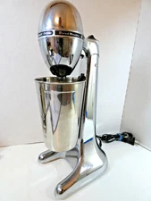 Vtg HAMILTON BEACH 730CT Mid Century Milkshake Mixer Drink Master w Cup Tested
