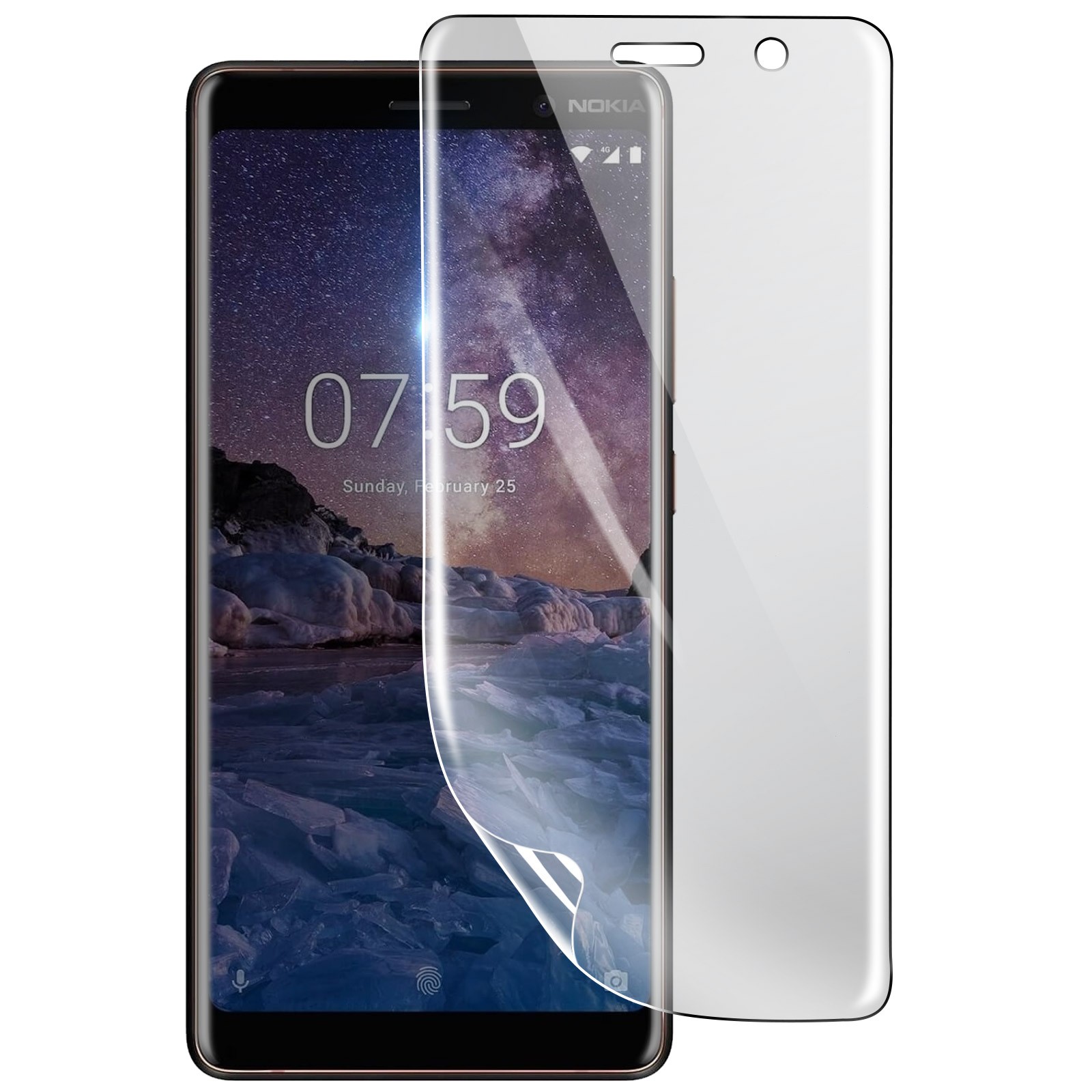 Protection Nokia 7 Plus film hydrogel anti rayure et incassable