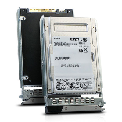 Kioxia 12.8TB KCD8XPUG12T8 PCIe Gen5 U.3 NVMe SSD Dell G16 Comparable to R3T9K