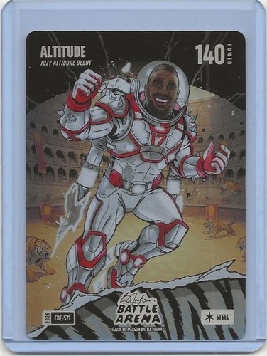 2026 Altitude Jozy Altidore Bo Jackson Battle Arena Colosseum Steel #CBF-571