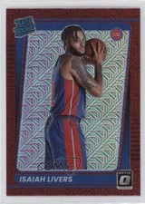 2021-22 Panini Donruss Optic Rated Rookie Choice Prizm Isaiah Livers #177 16m4