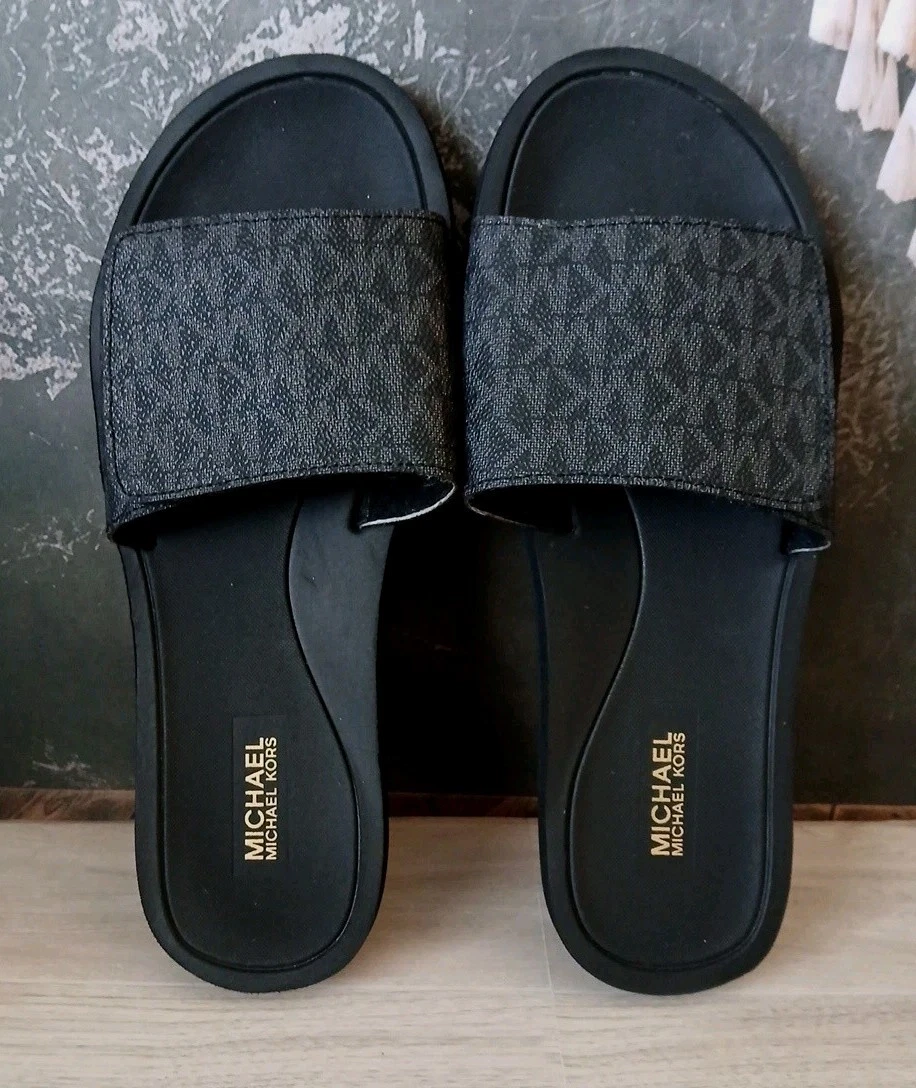 Michael Kors Slide Mid (2-2.9 in) Heel Height Sandals for Women