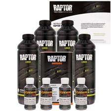 U-pol Raptor Tintable Charcoal Metallic Spray-on Truck Bed Liner 4 Quarts U-pol Raptor Tintable Charcoal Metallic Spray-on Truck Bed Liner 4 Quarts