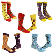 Womens Cute Mismatched Socks Bundle 5 Pack Socks With Funny Graphics for Ladies