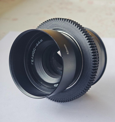   Helios 44 Cine Mod Photo lens Bokeh with Canon EOS Adapter 58mm f/2