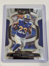 Kyren Williams - 2025 Panini Select - #19 - Concourse - Los Angeles Rams