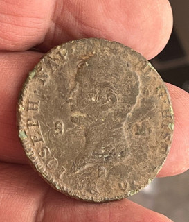 Cincin19 Raros 8 Mrvds Jose Napoleon 1810 Segovia (buen ejemplar para este tipo)