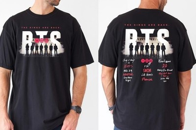 BTS Arirang Tracklist The Kings Are Back Shirt, Bangtan 2026