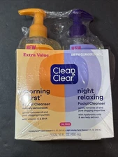 CLEAN & CLEAR Day and Night Face Cleanser (8 oz)
