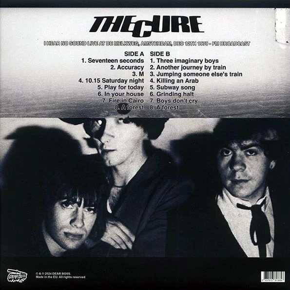 The Cure: I Hear No Sound Live At De Melkweg Amsterdam FM Broadcast yellow Vinyl Foto 2 de 2