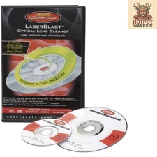 2-DISC Laserblast Optical Lens Cleaner by Game Dr. - Compact Cleaning Solution