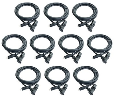 10x 10 ft ABS Sensor 90 Degree Extension Cable Harness Replaces S449 713 030 0