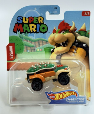 Hot Wheels Super Mario Bros 1:64 Scale Die-Cast Character Car BOWSER 6/8