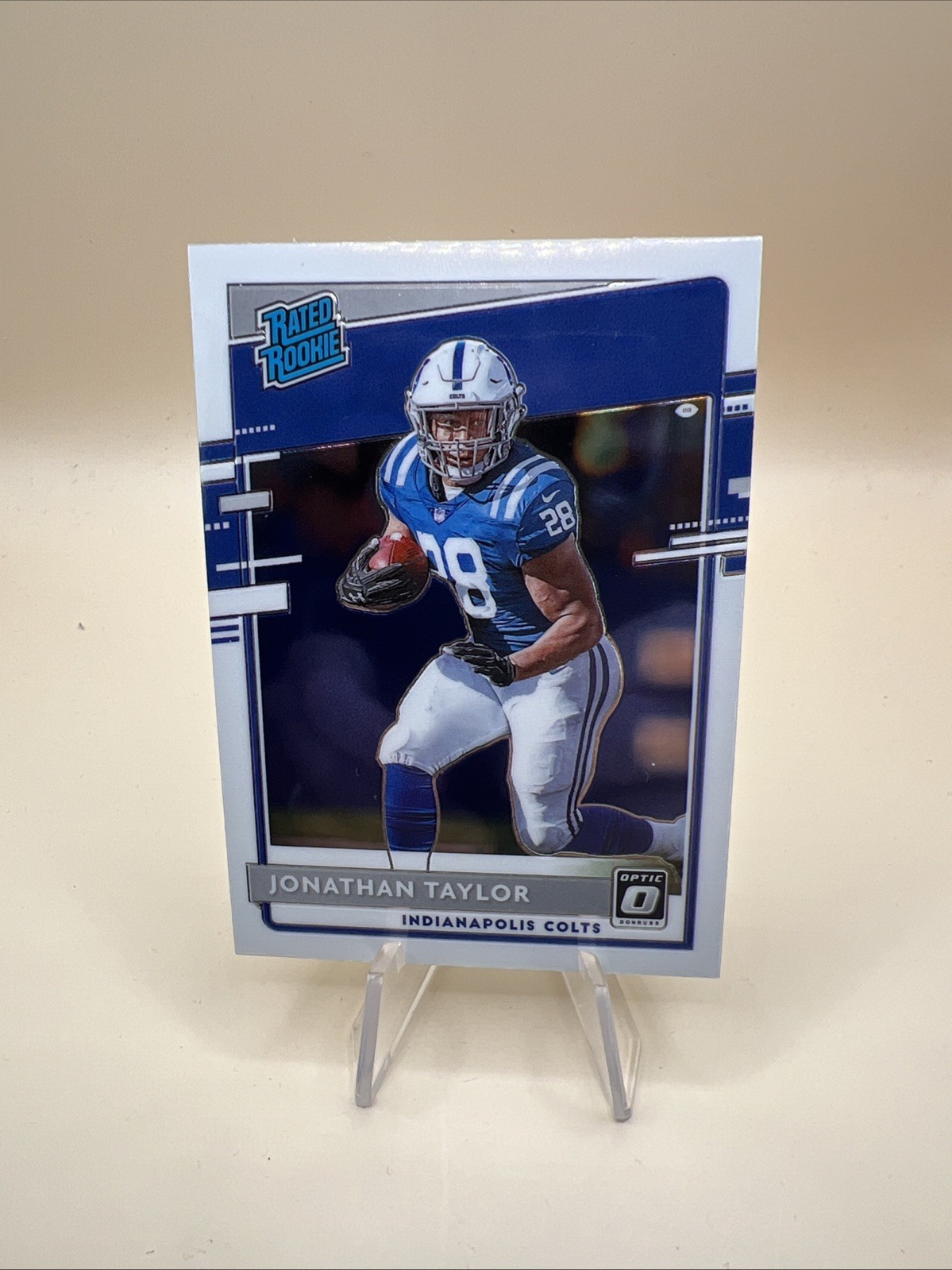 2020 Panini Donruss Optic - Rated Rookie Jonathan Taylor #167 (RC)