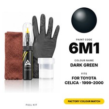 Touch Up Paint For Toyota Celica 6m1 Dark Green Full Kit Factory Colour Match