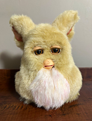 2005 Emoto Tronic Furby Mocha Berry / Brown Eyes WORKING *READ DESCRIPTION*