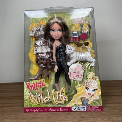 Bratz Wild Life Safari CLOE Doll NRFB White Tiger 2004 MGA Sealed Y2K VTG Rare