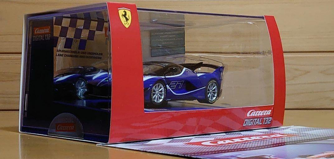 カレラデジタル132フェラーリ Fxx K Evoluzione No27ブルー Carrera Digital 132 Ferrari FXX K Evoluzione No.27 Blue Slot