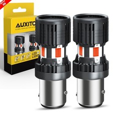 1157 LED Brake Stop Tail Light Bulbs 2357 7528 2057 BAY15D Pure Red Super Bright