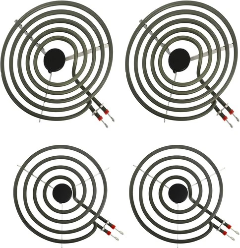 MP22YA Electric Range Burner Element 2x MP15YA 6" and 2x MP21YA 8" - 4 Pack - product listing photo