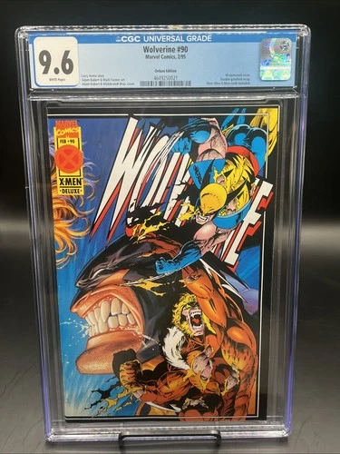 Wolverine #90 Direct Edition-Deluxe (Marvel Comics February 1995) CGC Graded 9.6