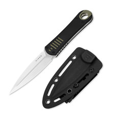 Kizer Hidden Agenda EDC Fixed Knife AEB-L Blade G10 Handle With Sheath 1083A2