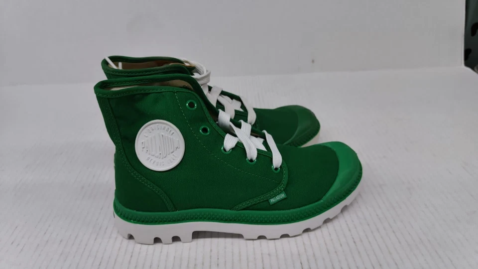 Botas de Encaje Palladium Pampa PS Talla 1 Jóvenes Niñas Niños Combate Senderismo Zapatos Informales Foto 2 de 4