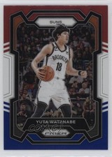 2023-24 Panini Prizm Red White & Blue Prizm Yuta Watanabe #285 05ol