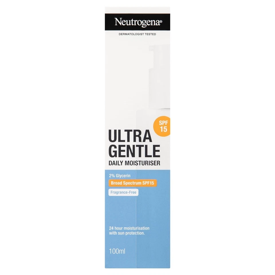 Neutrogena Oil Free Face Moisturizer SPF 15 For Long Lasting (100ml) Free Shipp - Image 2 of 4