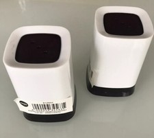 Emsa Venice  Salz Pfeffer Streuer weiß rot transparent 2er Set Pfefferstreuer