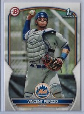 2023 Bowman - Prospects 1st Vincent Perozo #BP-102 (RC) New York Mets