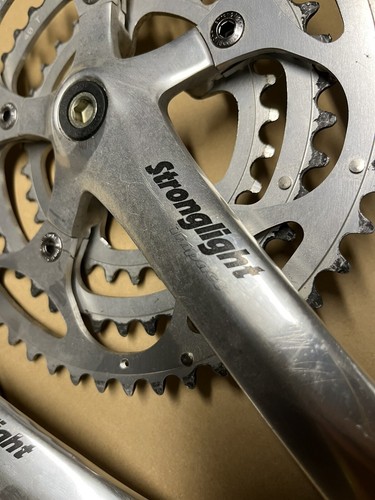 Stronglight IMPACT Triple Crankset Pedalier 50-40-30 170mm - Imagen 2 de 4