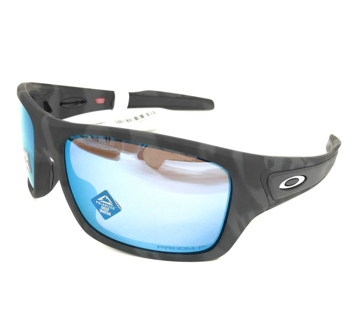 Oakley Sunglasses Turbine OO9263-6463 Matte Black Camo Prizm Deep