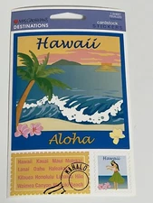 1 Mrs Grossmans Destination Hawaii Stickers Vacation Island Aloha Maui Cardstock