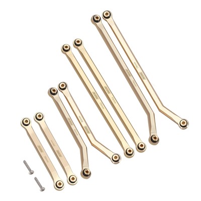 INJORA RC Links Set High Clearance Front 4pcs 43g Messing Links Set für Axial...