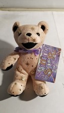 Vintage Shinning Star Grateful Dead 7" Bean Bear Plush Liquid Blue 2004