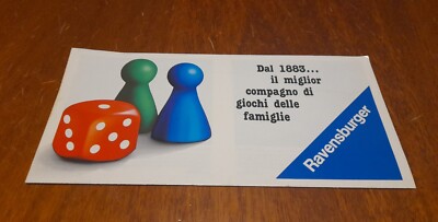 Catalogo giocattoli giochi puzzle RAVENSBURGER (anni 90)