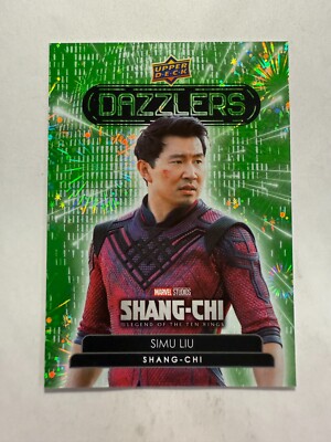 Simu Liu as Shang-Chi 2024 Upper Deck Marvel #DZ-51 Dazzlers Card