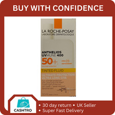 La Roche Posay Anthelios UVmune 400 Tinted Fluid SPF50+ 50ml (Brand New)