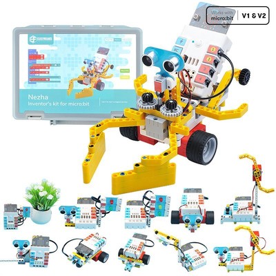 ELECFREAKS micro:bit Nezha 48 IN 1 Inventor's Kit (Without micro:bit Board)Brick