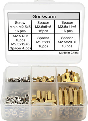 for Raspberry Pi Installation Tool 100 Pcs/Lot M2.5 Series Hex Brass Spacer/Stan