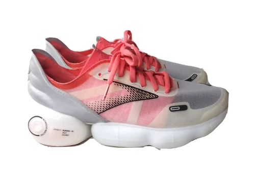 Brooks  Aurora-BL Running Shoes Womens Size 9  Grey~Coral Retail $200